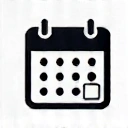 Calendar icon representing events and competitions