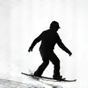 Snowboarding Icon